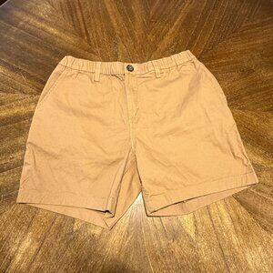 Chubbies Shorts Mens Size M Tan Original Stretch Twill 5.5' Inseam Chino